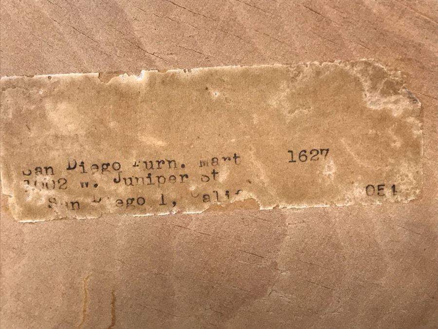 Mid-Century Custome Dowell Furniture Gardena, CA Gentleman's Dresser Highboy Chest Of Drawers 34W X 19D X 56H - Just Added [Photo 16]