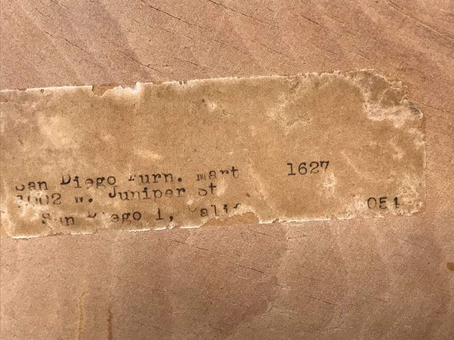 Mid-Century Custome Dowell Furniture Gardena, CA Gentleman's Dresser Highboy Chest Of Drawers 34W X 19D X 56H - Just Added [Photo 17]