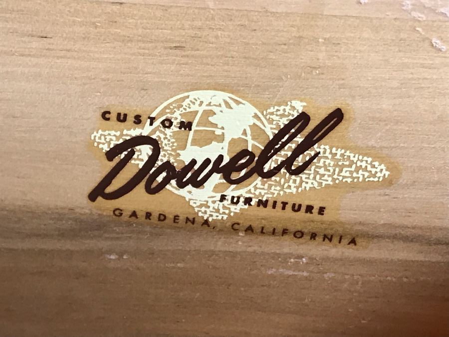 Mid-Century Custome Dowell Furniture Gardena, CA Nightstand Dresser (3) Drawers - Just Added [Photo 10]