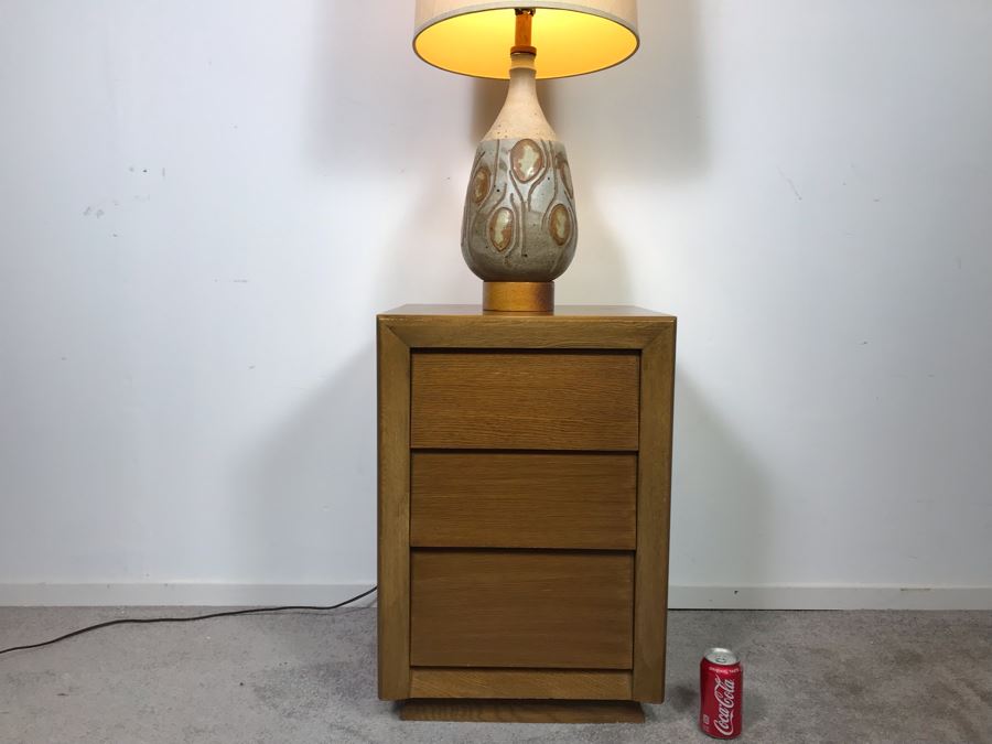 Mid-Century Custome Dowell Furniture Gardena, CA Nightstand Dresser (3) Drawers - Just Added [Photo 5]