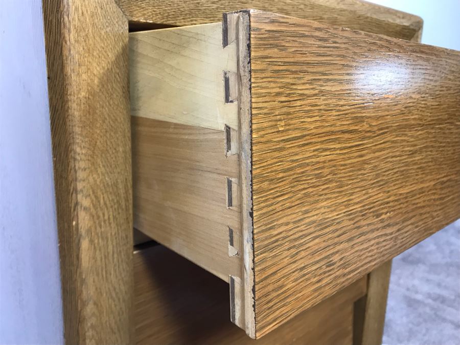 Mid-Century Custome Dowell Furniture Gardena, CA Nightstand Dresser (3) Drawers - Just Added [Photo 11]