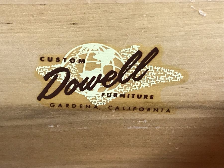 Mid-Century Custome Dowell Furniture Gardena, CA Nightstand Dresser (3) Drawers - Just Added [Photo 9]