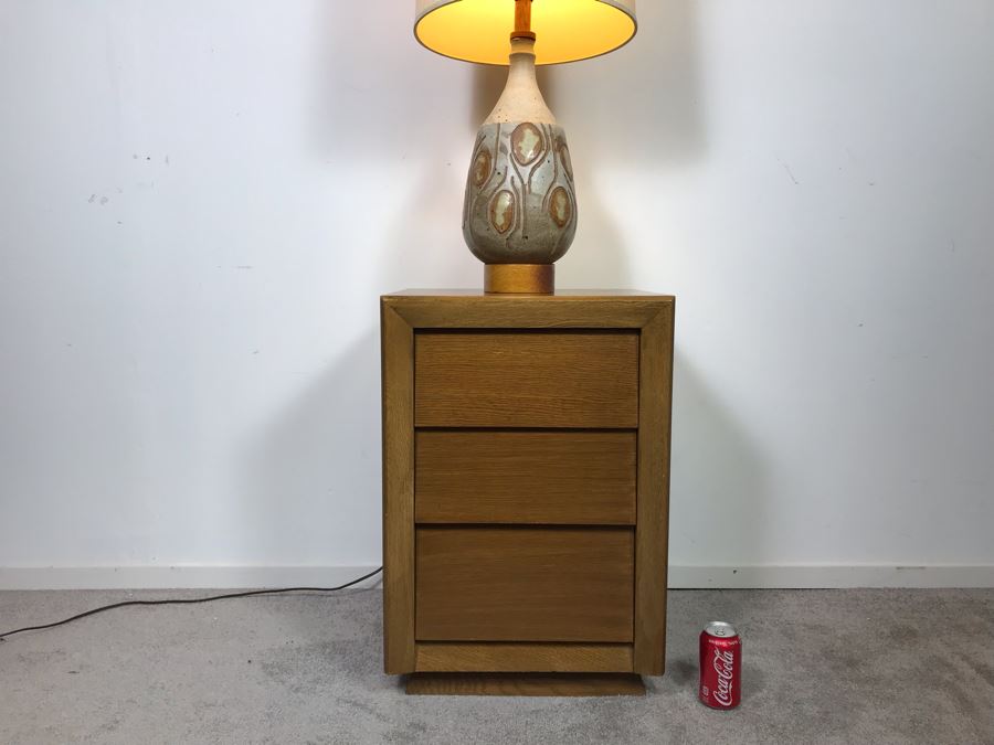 Mid-Century Custome Dowell Furniture Gardena, CA Nightstand Dresser (3) Drawers - Just Added [Photo 6]