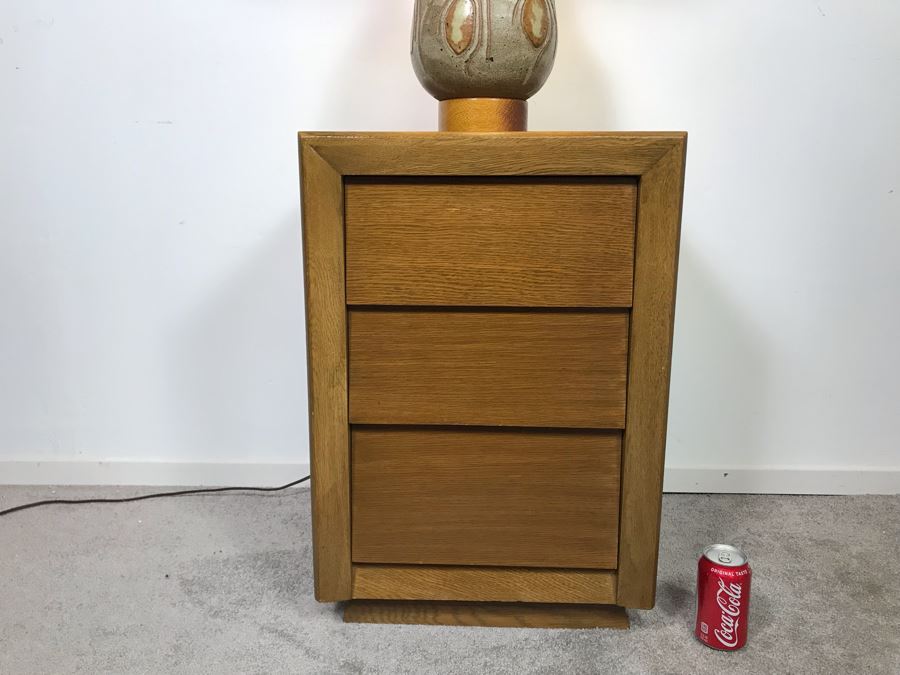 Mid-Century Custome Dowell Furniture Gardena, CA Nightstand Dresser (3) Drawers - Just Added [Photo 4]