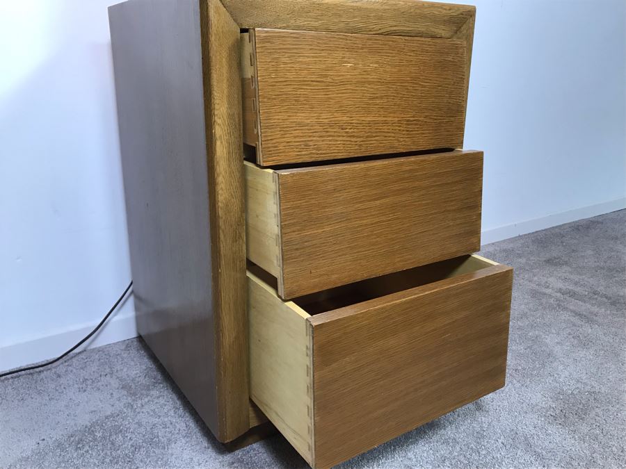 Mid-Century Custome Dowell Furniture Gardena, CA Nightstand Dresser (3) Drawers - Just Added [Photo 12]
