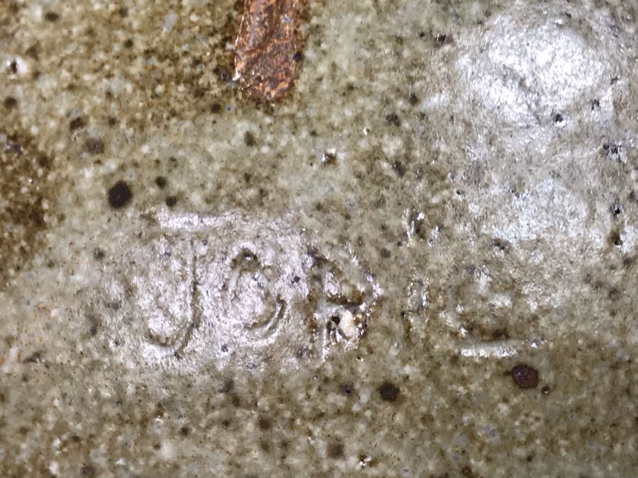 Signed Mid-Century Glazed Art Pottery Table Lamp - Just Added [Photo 15]