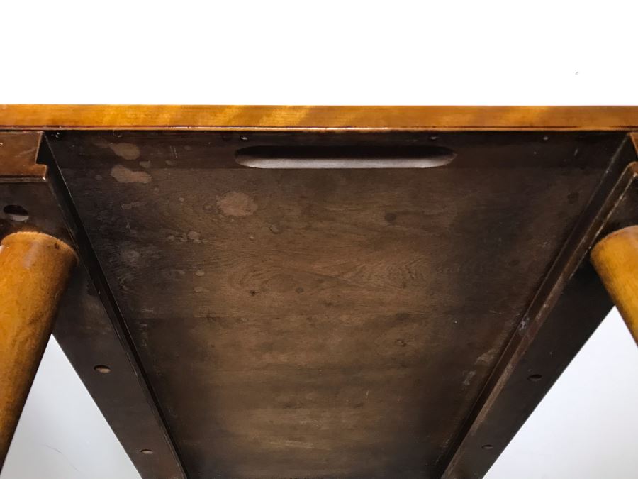 Mid-Century Modern Russel Wright For Conant Ball 8004 1825 Slotted Nesting Tables (3) Tables 20W X 26D X 24H - Just Added [Photo 27]