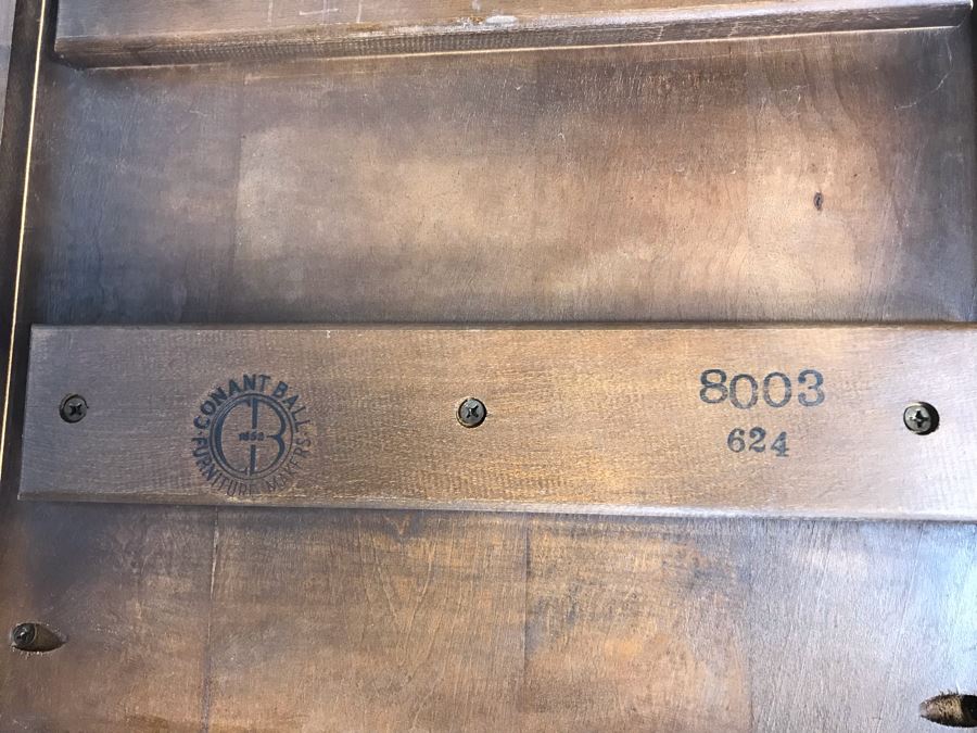 Mid-Century Modern Russel Wright For Conant Ball Stepped Geometric Side Table 8003 624 19W X 29D X 23H - Just Added [Photo 14]