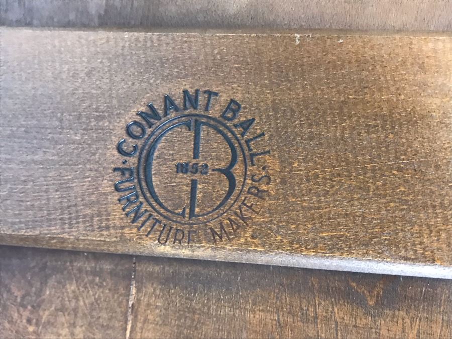 Mid-Century Modern Russel Wright For Conant Ball Stepped Geometric Side Table 8003 624 19W X 29D X 23H - Just Added [Photo 15]