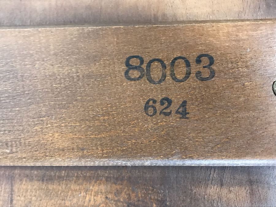 Mid-Century Modern Russel Wright For Conant Ball Stepped Geometric Side Table 8003 624 19W X 29D X 23H - Just Added [Photo 17]