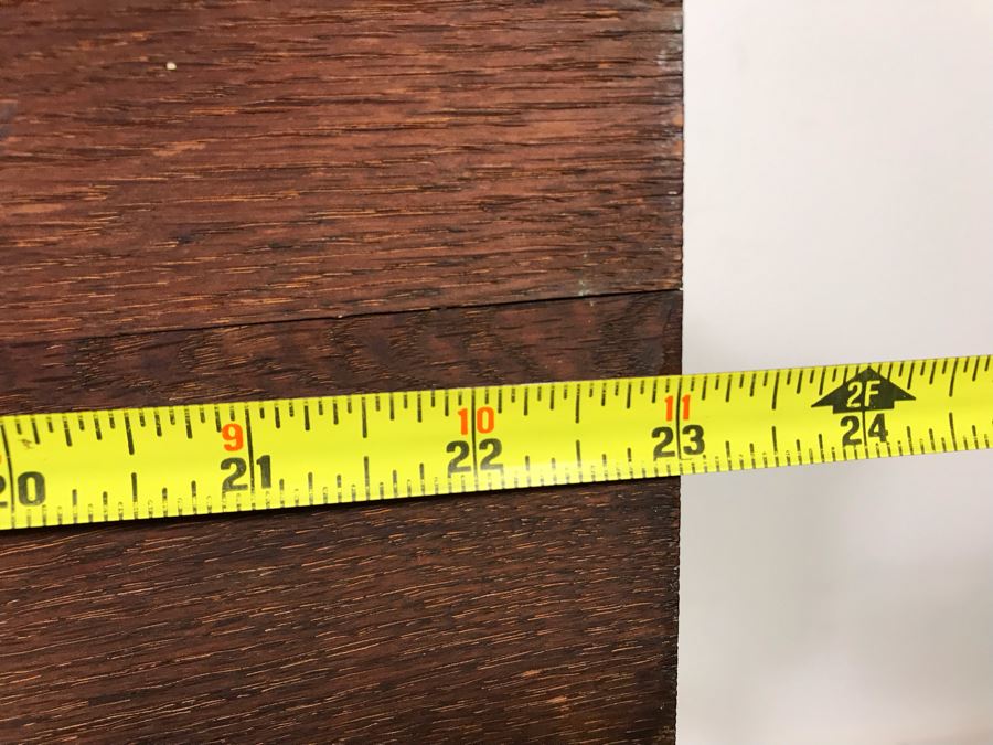 Antique Child's School Slant Top Desk With Hinged Top And Storage Plus Matching Chair 23W X 18D X 30H - Just Added [Photo 20]