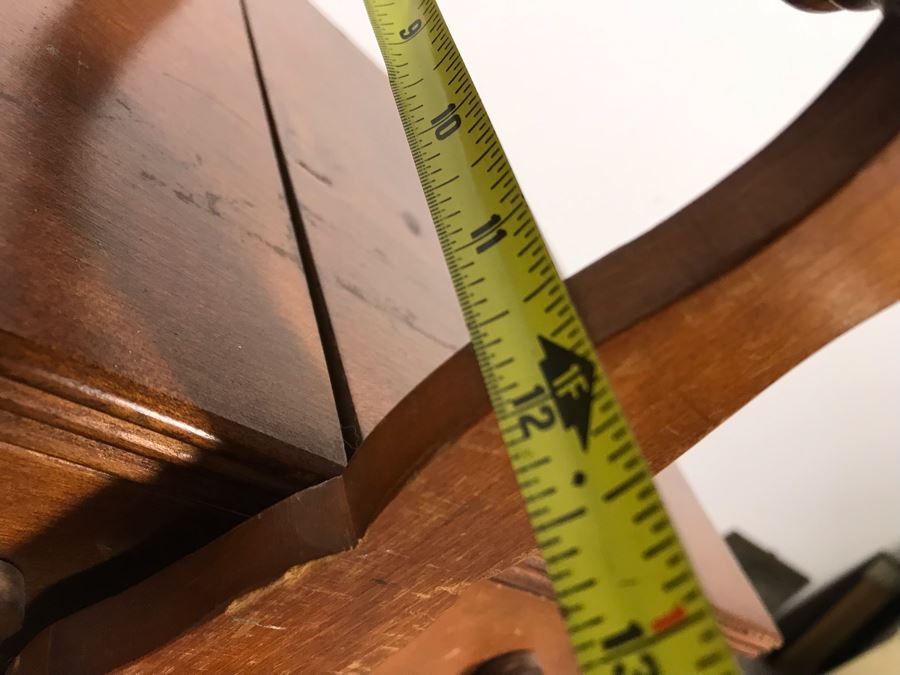 Vintage Wooden Fold Out Accordion Sewing Box With Sewing Supplies 17W (Unfolded) X 12D X 25H  - Just Added [Photo 13]