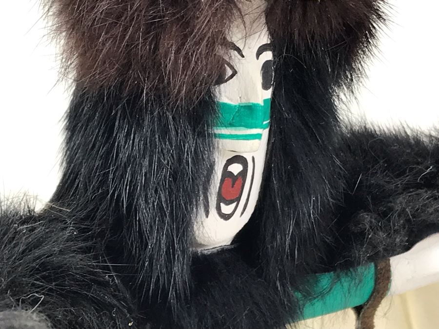 Signed Native American Eagle Dancer Kachina Doll By N. Smith 15W X 13.5H - Just Added [Photo 8]