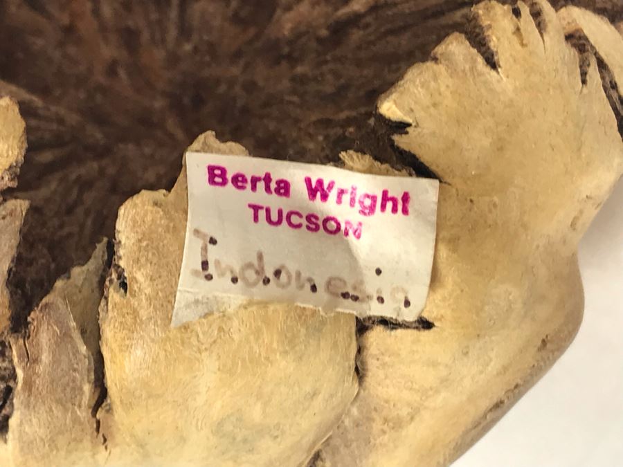 Carved Wooden Indonesian Sea Turtle 4.5W X 3H - Just Added [Photo 10]