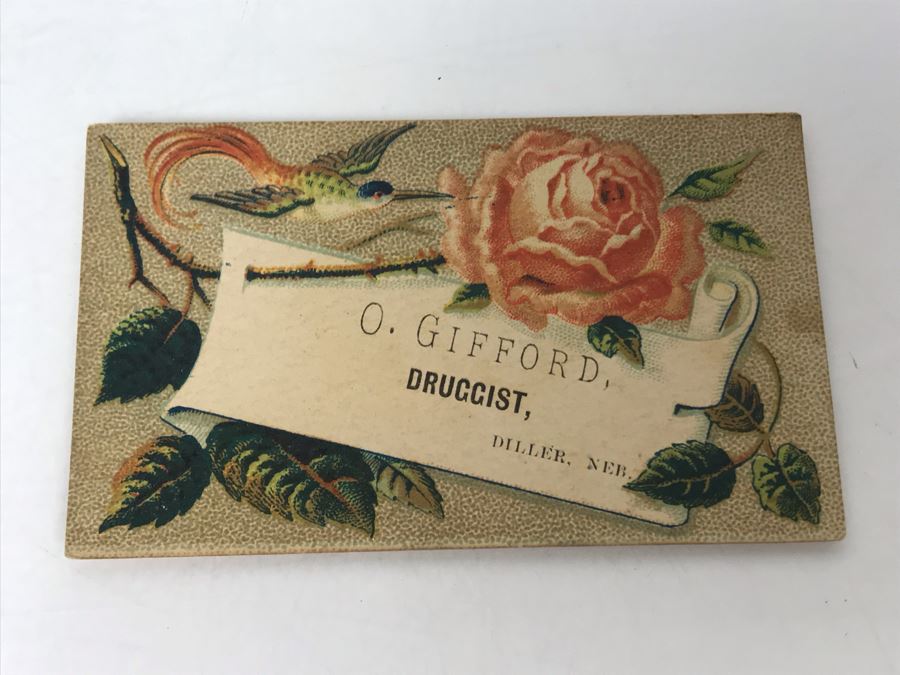 Large Collection Of Antique Calling Cards Visiting Cards Compliments Cards Victorian Showing Some Samples Plus Box At Top Is Filled - See Photos - Just Added [Photo 25]