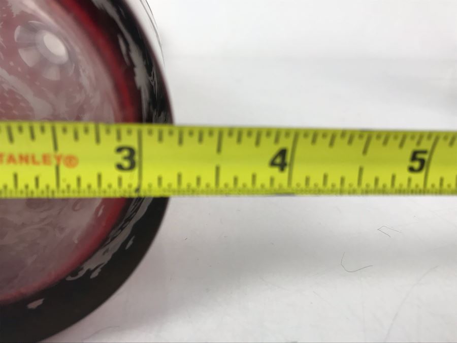 Pair Of Hand Blown Czechoslovakian Bottles 12.5H X 3.25W - Just Added [Photo 19]