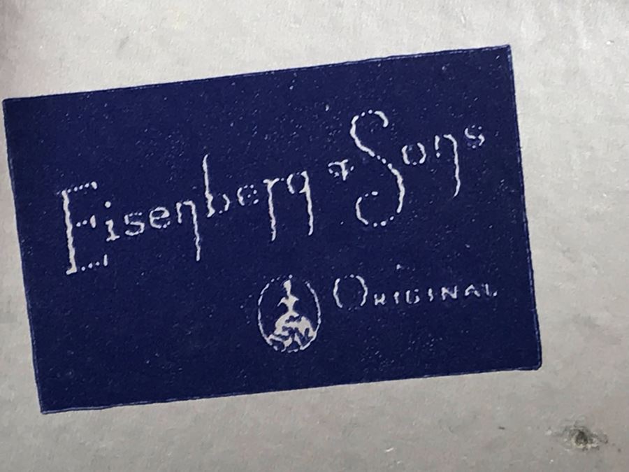 Vintage Weiss Rhinestone Statement Brooch Pin, Vintage Pair Of Trifari Clip-On Earrings And Vintage Eisenberg & Sons Original Jewelry Box - Just Added [Photo 13]