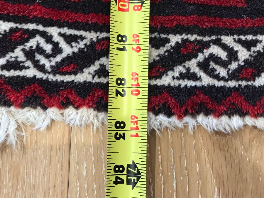 JUST ADDED - Vintage Hand Knotted Persian Runner Rug 83 X 38.5 [Photo 13]