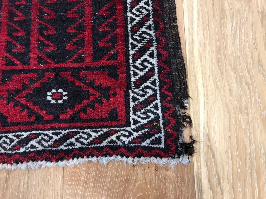 JUST ADDED - Vintage Hand Knotted Persian Runner Rug 83 X 38.5 [Photo 11]