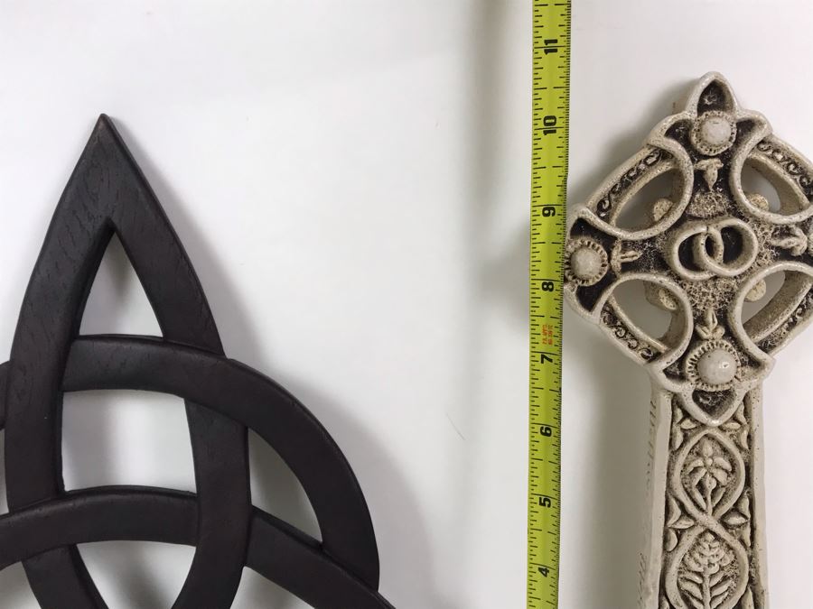 JUST ADDED - New Irish Trinity Knot Wall Hanging And New Kilmallock Priory Cross The Wedding Cross By McHarp [Photo 6]