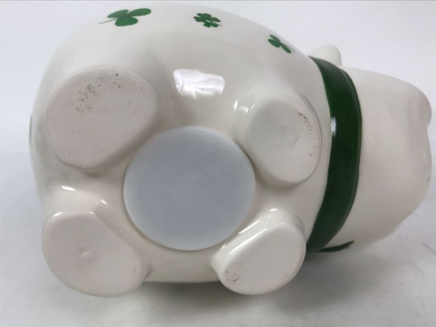 JUST ADDED - New Irish Shamrock Piggy Bank [Photo 9]