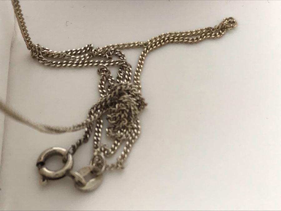 JUST ADDED - Sterling Silver Irish Cross Pendant Sterling Silver Necklace [Photo 5]