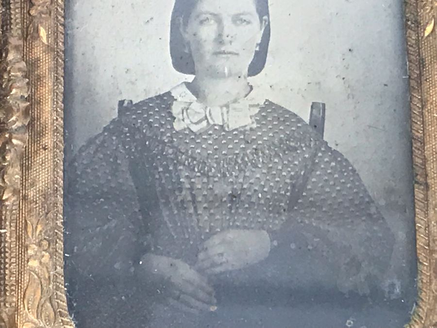 Set Of (3) Old Daguerreotype Photographs With Half Of Cases [Photo 8]