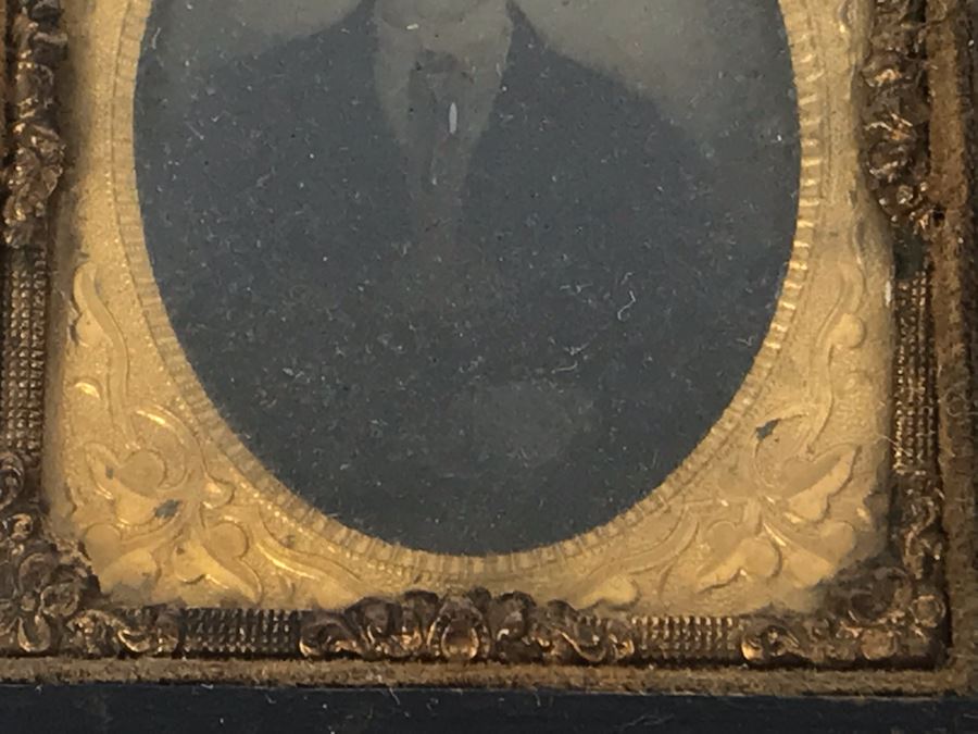 Set Of (3) Old Daguerreotype Photographs With Half Of Cases [Photo 11]