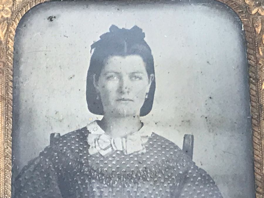 Set Of (3) Old Daguerreotype Photographs With Half Of Cases [Photo 6]