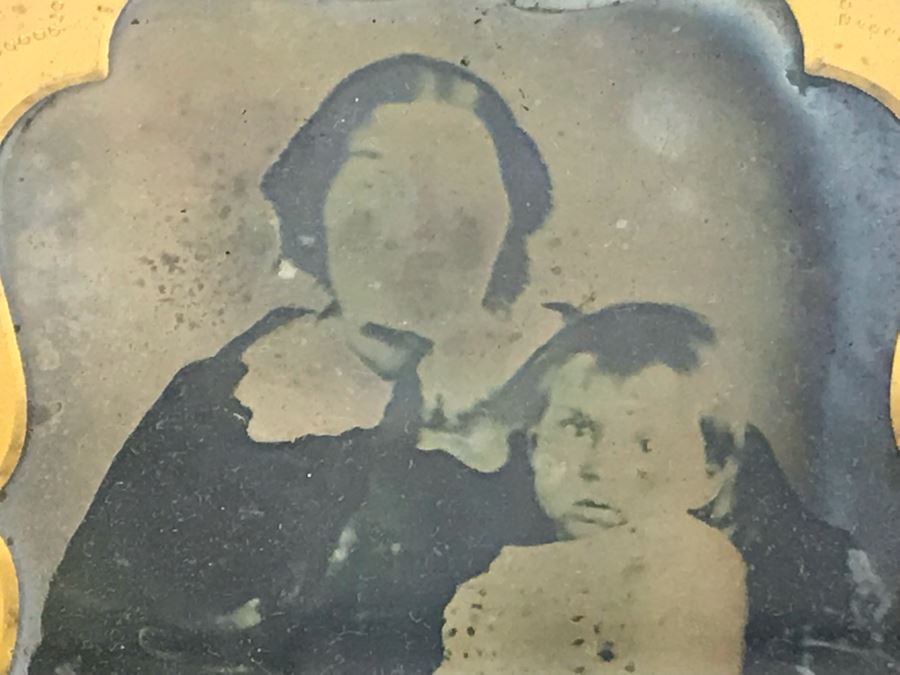 Set Of (3) Old Daguerreotype Photographs With Half Of Cases [Photo 13]