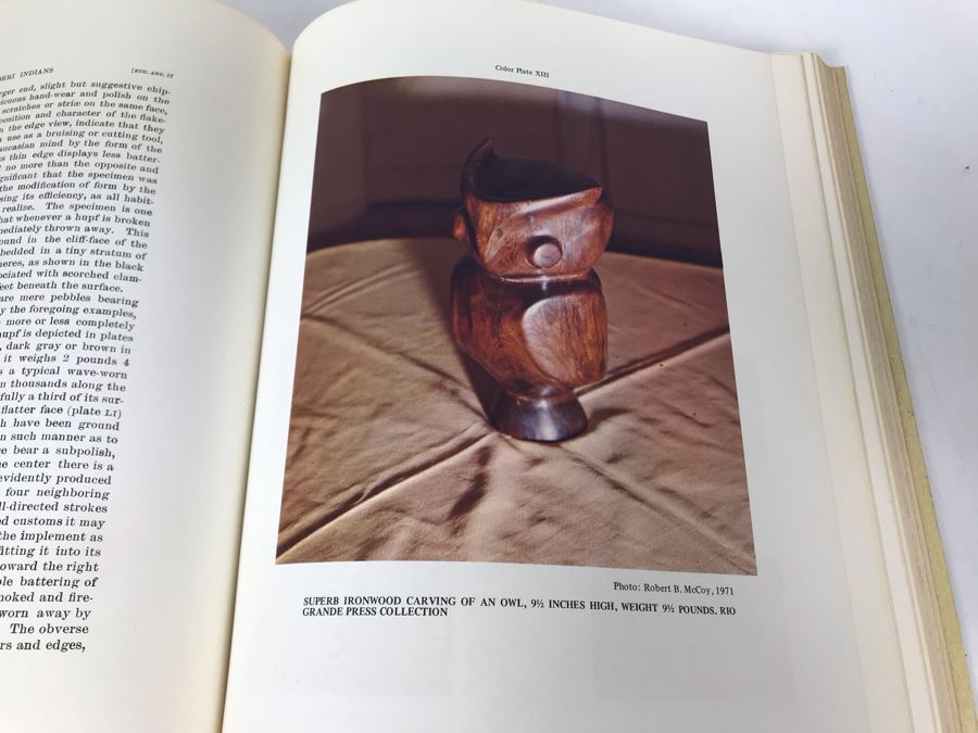 (3) Seri Indians Ironwood Animal Sculptures Figurines And Book: The Seri Indians Of Bahia Kino And Sonora, Mexico By W. J. McGee [Photo 19]