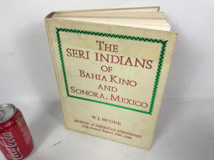 (3) Seri Indians Ironwood Animal Sculptures Figurines And Book: The Seri Indians Of Bahia Kino And Sonora, Mexico By W. J. McGee [Photo 15]