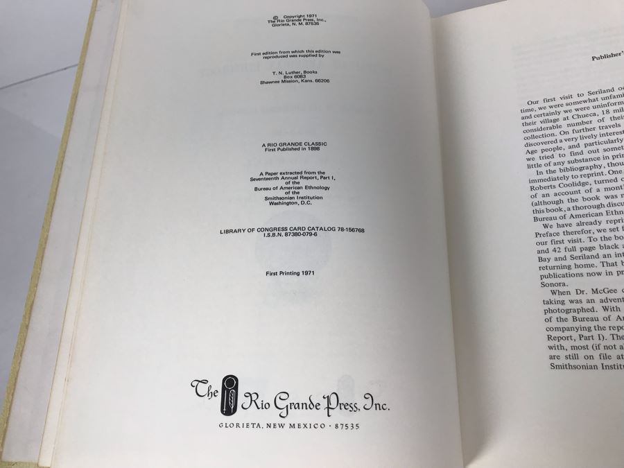 (3) Seri Indians Ironwood Animal Sculptures Figurines And Book: The Seri Indians Of Bahia Kino And Sonora, Mexico By W. J. McGee [Photo 17]