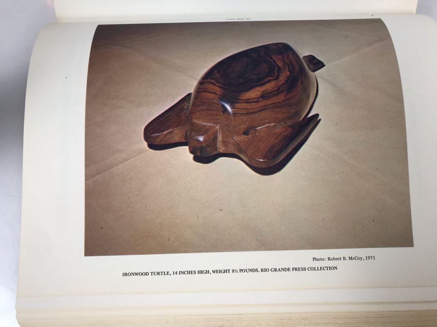 (3) Seri Indians Ironwood Animal Sculptures Figurines And Book: The Seri Indians Of Bahia Kino And Sonora, Mexico By W. J. McGee [Photo 20]