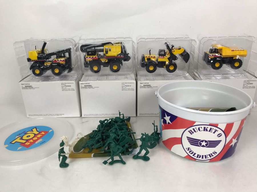 (4) New Hasbro Tonka Maisto International Toys With Boxes And Toy Story Bucket O Soldiers [Photo 2]