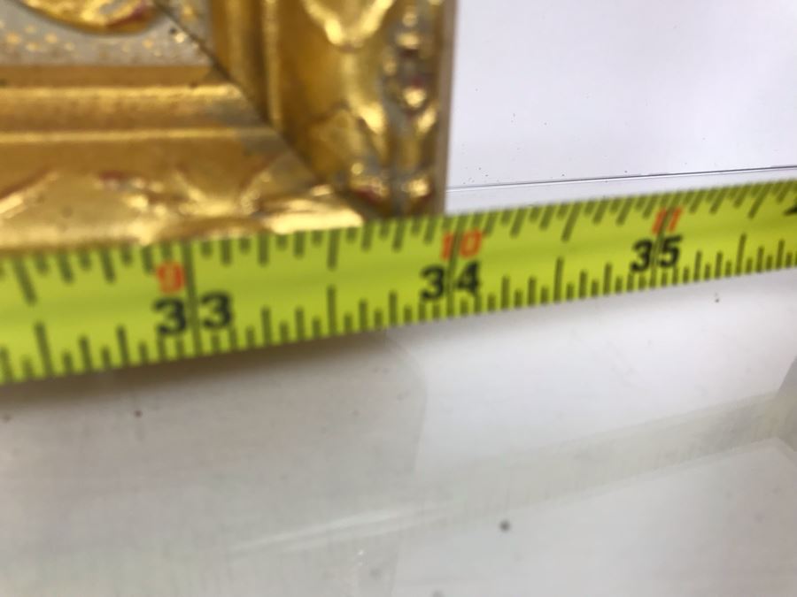 Leonardo Da Vinci 'The Last Supper' Canvas Print In Stunning Gilded Wooden Frame 34W X 20.5H [Photo 24]