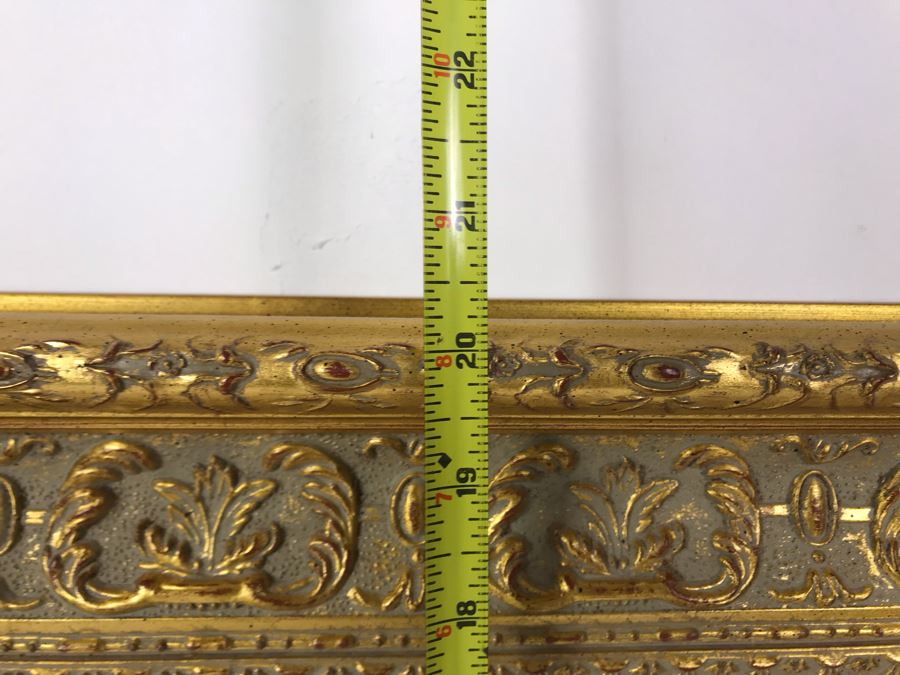 Leonardo Da Vinci 'The Last Supper' Canvas Print In Stunning Gilded Wooden Frame 34W X 20.5H [Photo 25]