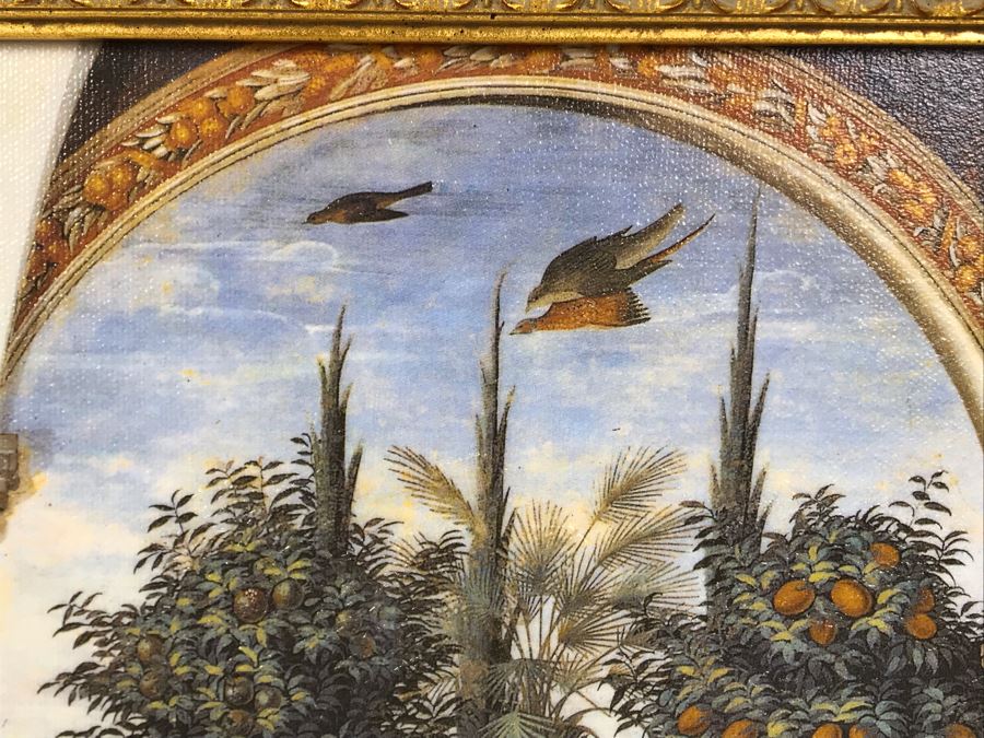 Leonardo Da Vinci 'The Last Supper' Canvas Print In Stunning Gilded Wooden Frame 34W X 20.5H [Photo 23]