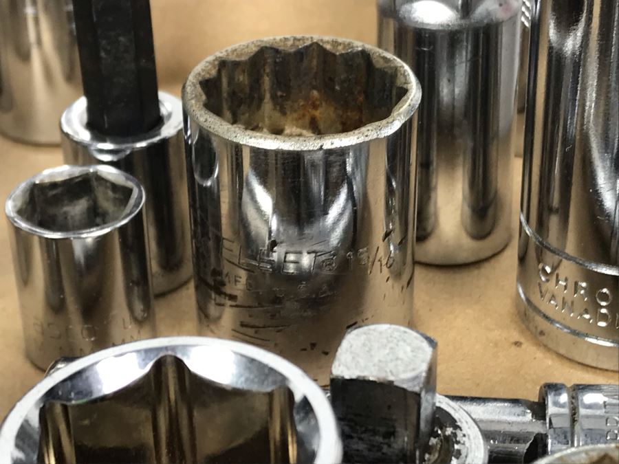 Various Sockets Wrenches Tools - See Photos [Photo 10]