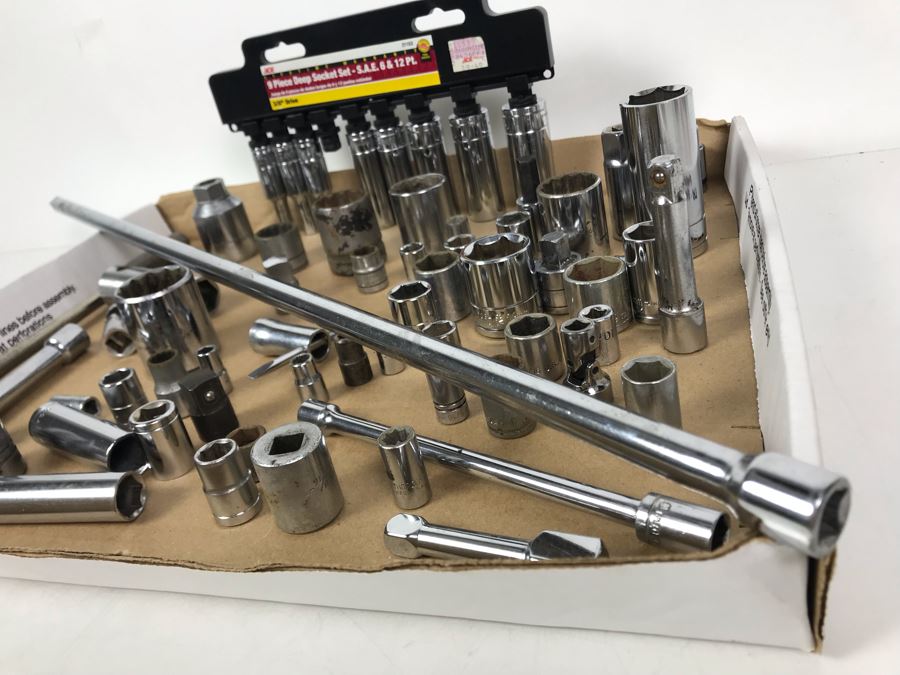 Various Sockets Wrenches Tools - See Photos [Photo 17]