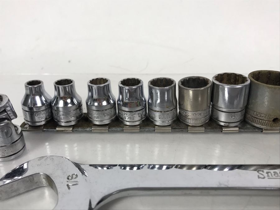 Various Snap-On Sockets Wrenches Tools - 20 Pieces [Photo 11]