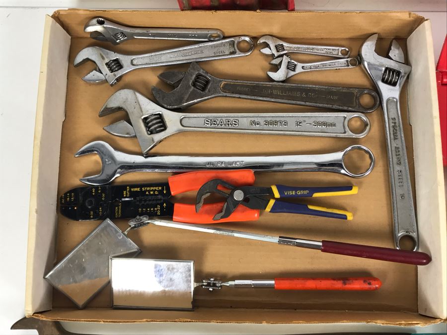 Various Tools Lot Including Hilti Screwdriver Set, Dewalt Drills ...