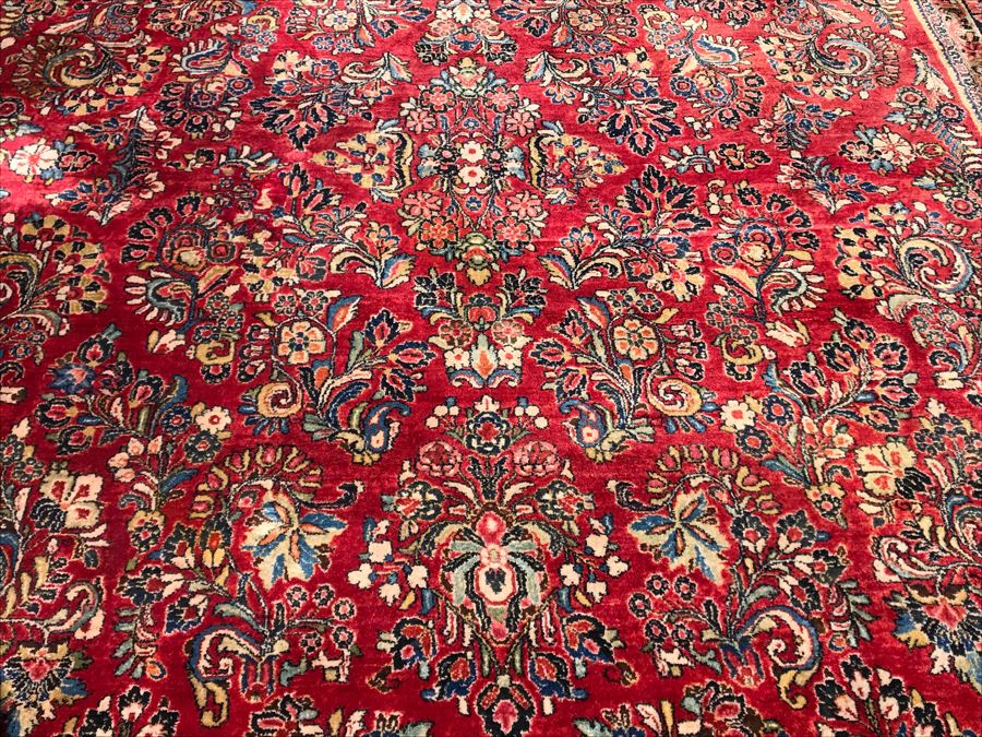 Massive Vintage Persian Wool Area Rug Palace Size 10.4' X 22.75' Client Paid $12,000 [Photo 4]