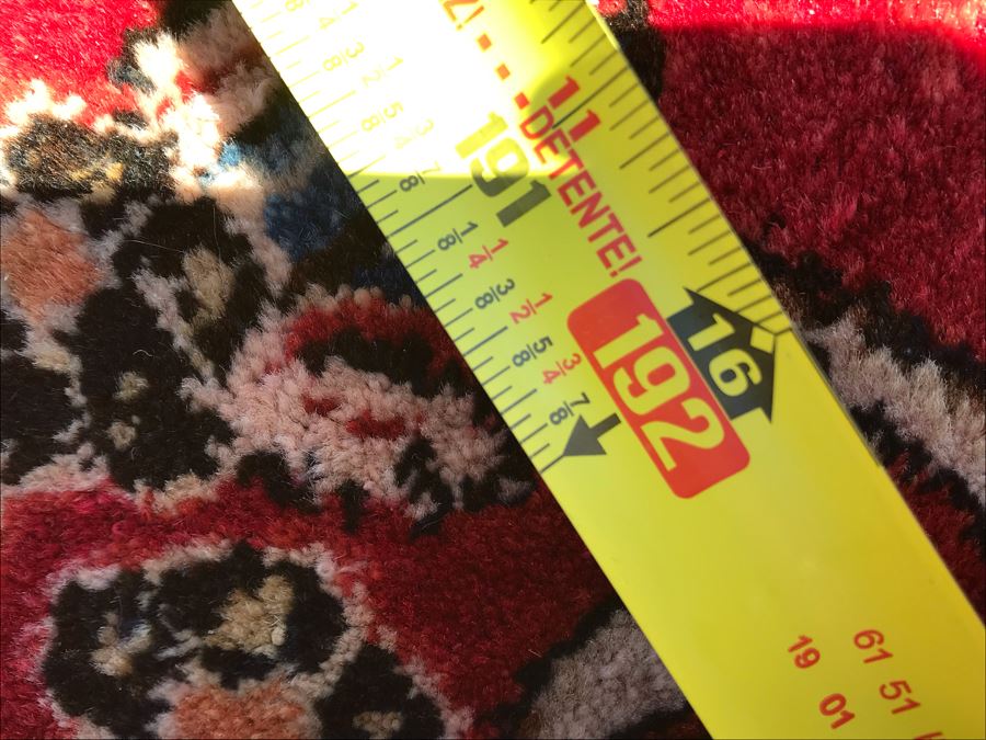 Massive Vintage Persian Wool Area Rug Palace Size 10.4' X 22.75' Client Paid $12,000 [Photo 8]