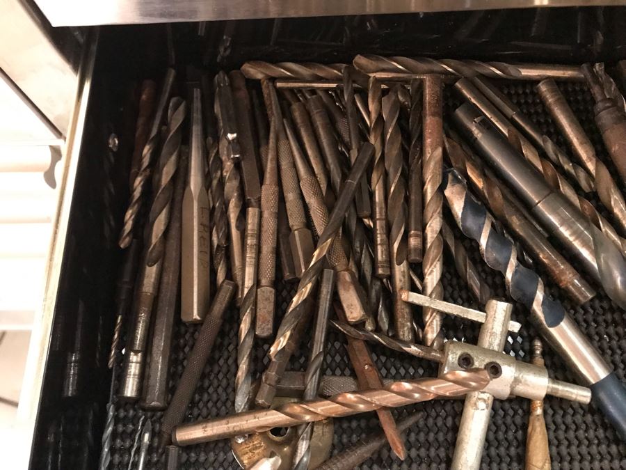 Hammerhead Stainless Steel Rolling Tool Chest With Ball Bearing Slides And Tools Including Power Tools - Tool Chest Retailed For $3,500 - See Photos For Tools [Photo 46]