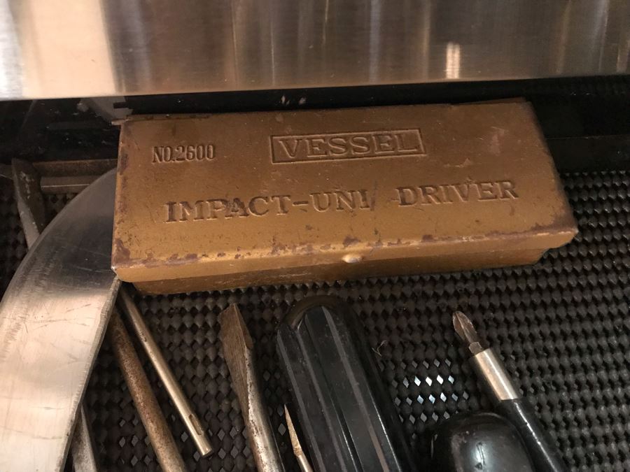 Hammerhead Stainless Steel Rolling Tool Chest With Ball Bearing Slides And Tools Including Power Tools - Tool Chest Retailed For $3,500 - See Photos For Tools [Photo 53]