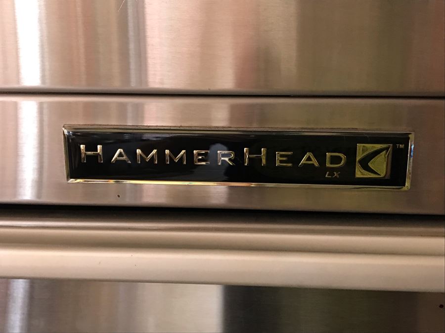 Hammerhead Stainless Steel Rolling Tool Chest With Ball Bearing Slides And Tools Including Power Tools - Tool Chest Retailed For $3,500 - See Photos For Tools [Photo 3]