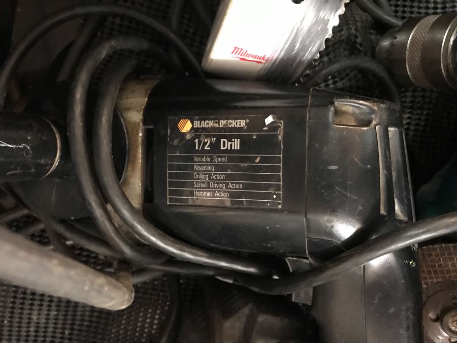 Hammerhead Stainless Steel Rolling Tool Chest With Ball Bearing Slides And Tools Including Power Tools - Tool Chest Retailed For $3,500 - See Photos For Tools [Photo 72]