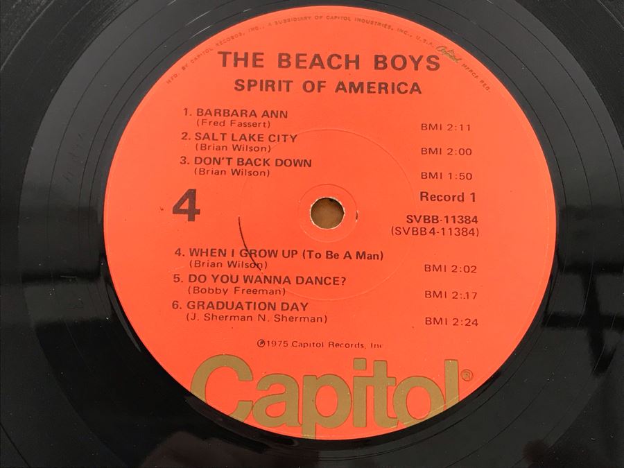 The Beach Boys Spirit Of America Gatefold 2-Album Vinyl Record [Photo 8]