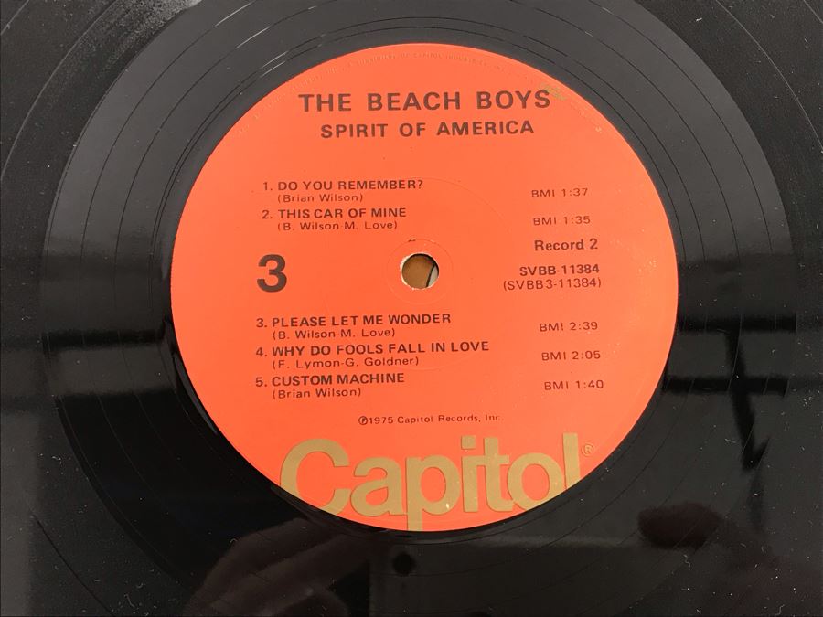 The Beach Boys Spirit Of America Gatefold 2-Album Vinyl Record [Photo 12]